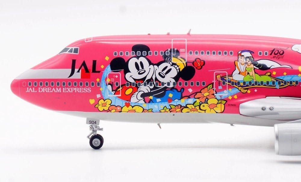 PHILAIMPEX 20cm Boeing 747-400D JAL Japan Airlines 50th